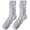 W9 Light Gray, variant on Likimi Fuzzy Fleece Socks For Men And Women Solid Color Thick Winter Warm Comfortable Sleeping Socks Size One Size