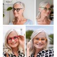 thumbnail image 2 of Eyekepper Lunettes de Lecture pour Femmes Lot de 4 Style Œil de Chat avec Strass +1.50, 2 of 6