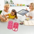 thumbnail image 5 of Fruit-Shaped Multi-Use Silicone Molds - Reusable Bakeware for Cakes, Cookies & Desserts, Craft Molds for Resin & Soap, Non-Stick Flexible Silicone, Perfect for Home Baking, 7.48*4.41in, Red, 5 of 6