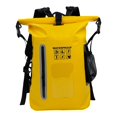 thumbnail image 3 of Bolsa seca impermeable Mochila impermeable de 25L de gran capacidad Bolsa flotante portátil para Amarillo, 3 of 8