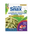 thumbnail image 3 of Mum-Mum Snax Plant Based Pea Snacks Mixed Berries 5x10G, 3 of 7