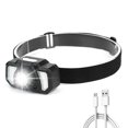 thumbnail image 1 of Ángulo de faro del ABS Ajustable Impermeable Multi-MODE XPE SMD 175LM Faro de la luz delicadura interior Outdoor Viajar Noche Linterna de trabajo Inevent OD003456-00B, 1 of 6