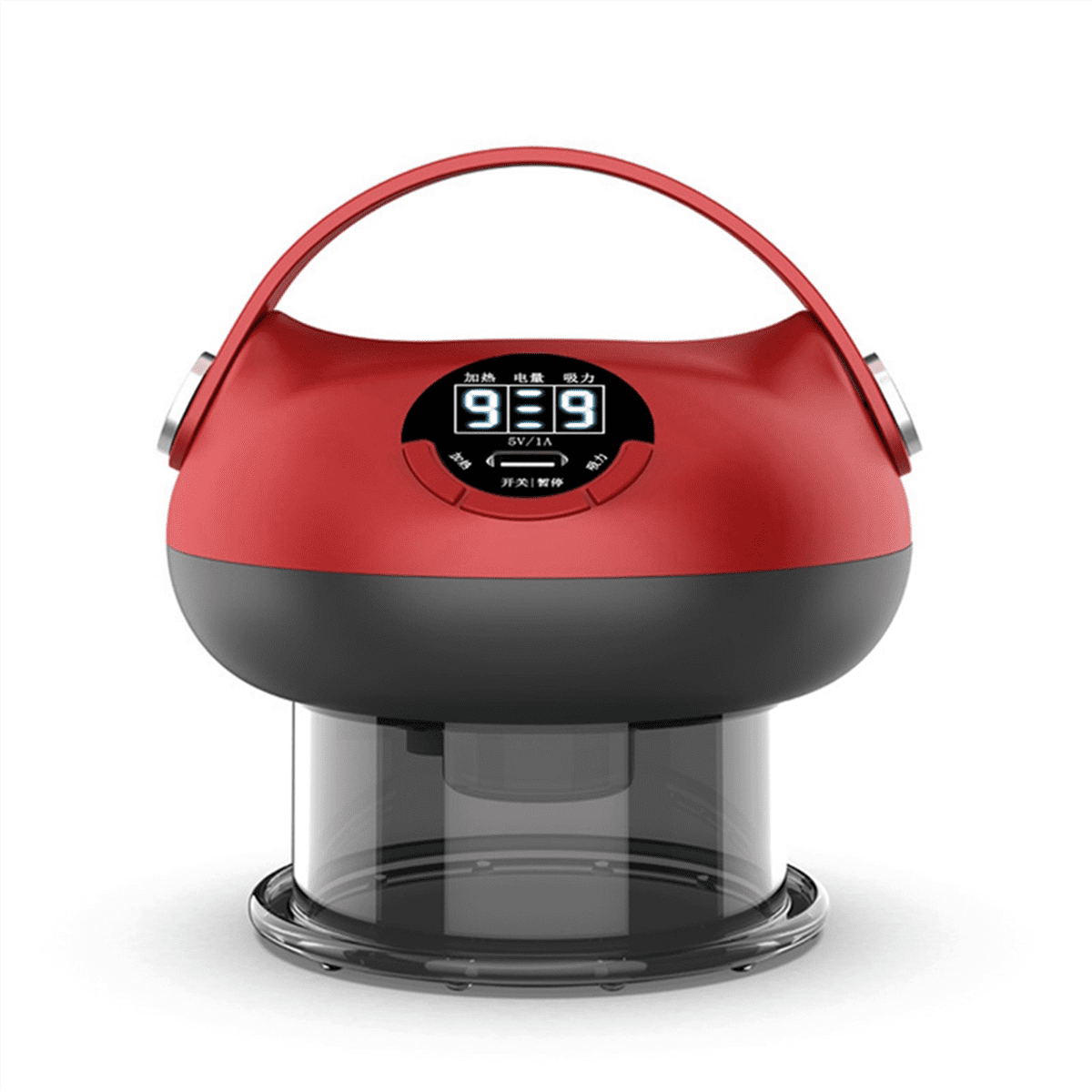 Intelligent Vacuum Cupping Massage Device Electric Heating Scraping Suction Cups Physical Fatigue Reli