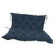 thumbnail image 2 of Cojín para silla de columpio, cojín para asiento de cesta colgante, cojines para columpio, jardín confiable Azul Marino y L, 2 of 7