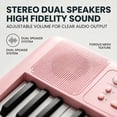 thumbnail image 3 of Fosoundpro 32-Keys Piano Keyboard, Portable Electric Piano for Toddler, Music Educational Instrument Toy Gifts for 3-7 Years Old Boys Girls, 3 of 6