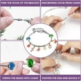 thumbnail image 5 of Hwkond Christmas Advent Calendar Calendar 2022 Girls Bracelet Making Kit, 24 Days Christmas Countdown Calendar With 2pcs DIY Bracelets Kits, Friend Gifts For Girls Age 5-12 Year Old, 5 of 6