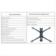 thumbnail image 3 of Dron de Carreras MARK4 F4V3S de 7 Pulgadas, HD, FPV, Control de Vuelo, 45 A, ESC 4 en 1, Cuadricóptero con de Fibra de Carbono para Vuelo Libre., 3 of 5