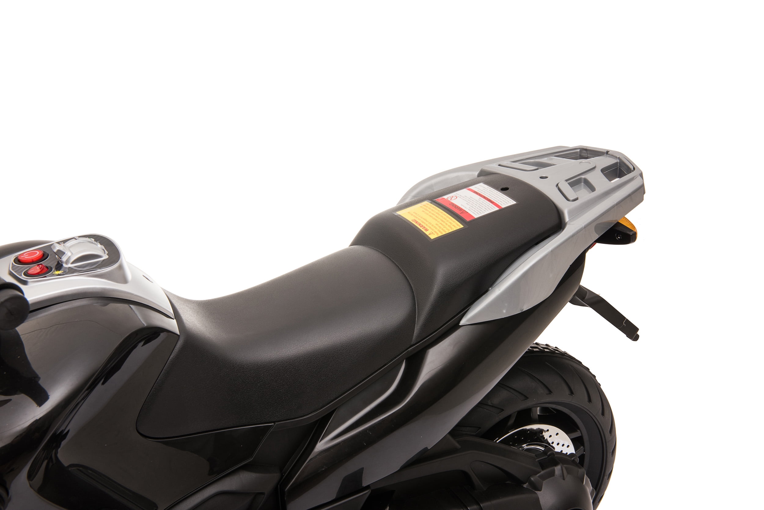 Blazin' Wheels 12V Battery Operated Black Motorcycle Rideon. Unisex Gift Item - Ages 3 Years an up
