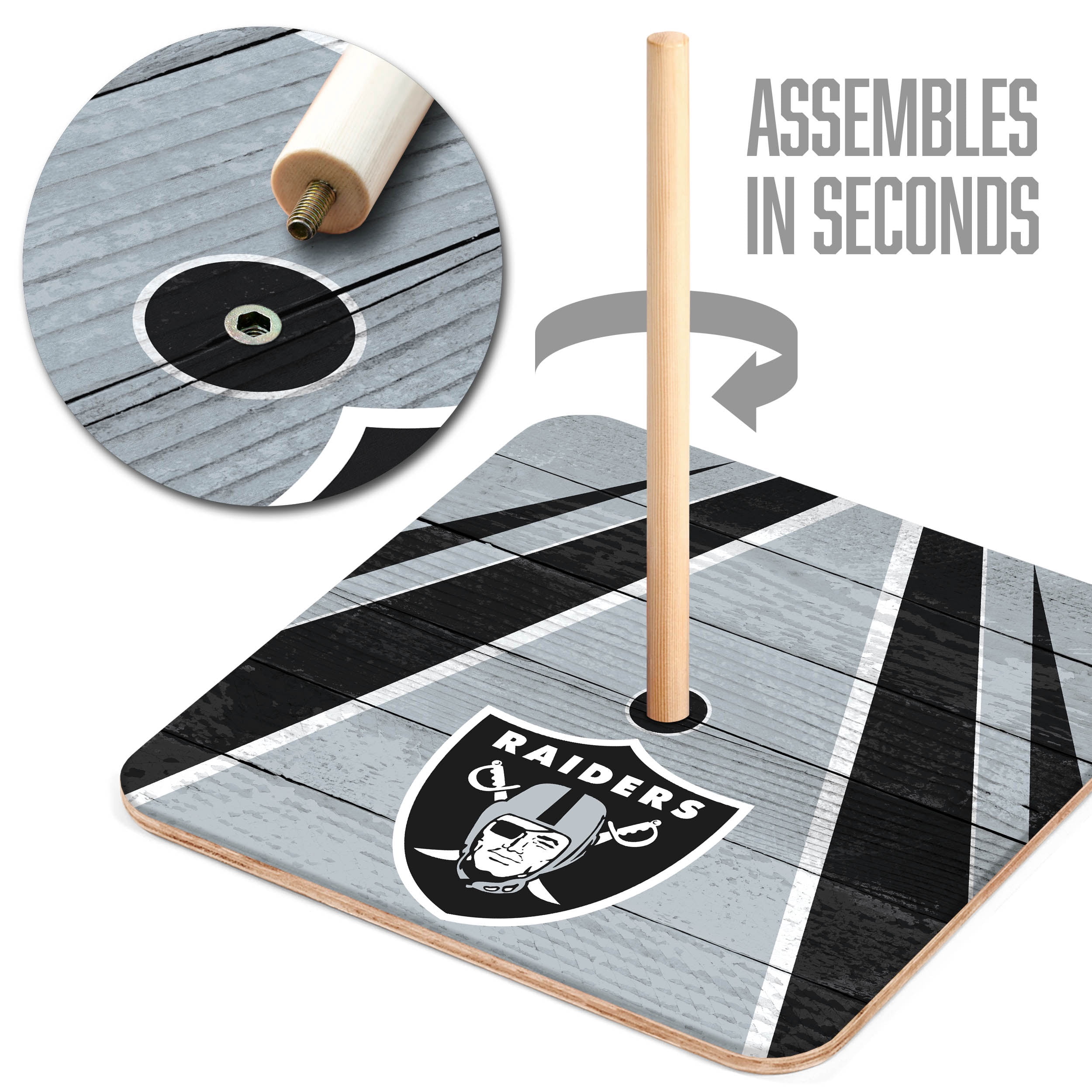 YouTheFan NFL Las Vegas Raiders HorseShoe Bags