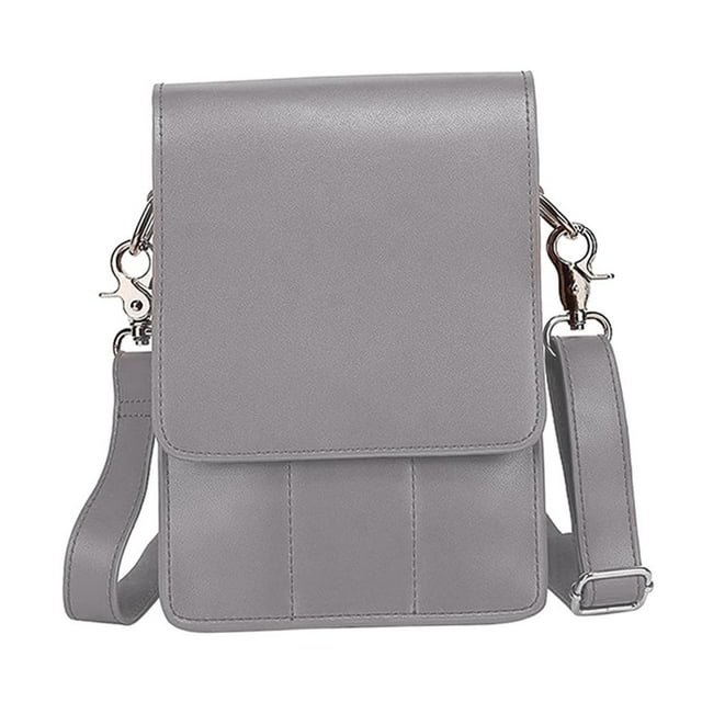 HILABEE Sac de Taille pour Coiffure Ceinture Clips Ciseaux Brosses Support de Rangement Gris