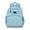 Sky-blue-1, variant on SeaHorse Waterproof School Backpack - Ergonomic Travel Daypack with Nautical Tropical Seahorse Design, Breathable Padded Backpack for Teens, Adjustable Chest Strap & Multiple Pockets for Books, Laptop