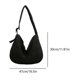 thumbnail image 4 of Bolso Hombro Mujer Correa Ajustable Acolchado Puffer Soft Hobo Bag (), 4 of 7