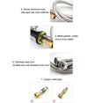 thumbnail image 4 of Shampoo Bed Faucet Sprayer Kit, Flexible Shampoo Bed Faucet Kit Long Life Span Leakage Proof Corrosion Resistant Replacement  for Salon, 4 of 7