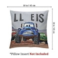 thumbnail image 4 of Personalized Toddler Size Monster Truck Rally Pillowcase with Pillow Included, 4 of 7