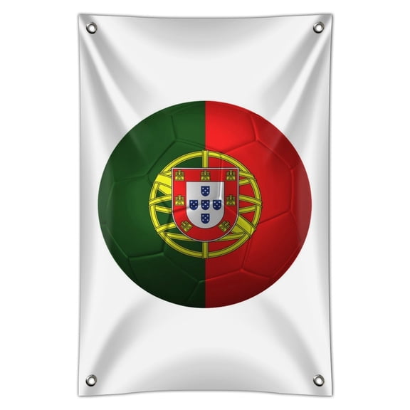 Portugal Flag Soccer Ball Futbol Football Home Business Office Sign