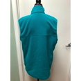 thumbnail image 2 of Columbia Men's Mountain Crest Fleece Vest Size Medium Teal/Navy, 2 of 3