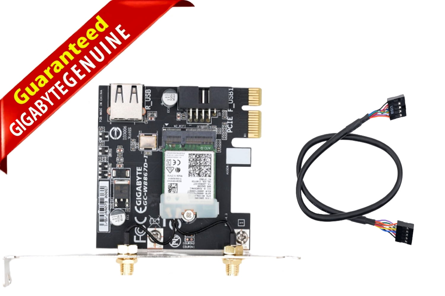 Gigabyte GCWB867DI REV Bluetooth 4.2 Wireless Dual Frequency 2.4Ghz5