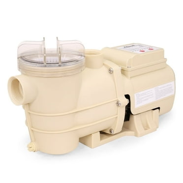 XtremepowerUS .5HP 3240 GPH High Flow, Above Ground Pool Pump With Built in Timer, 1.5" NPT, 115V, Self Primming