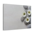 thumbnail image 5 of Three White Flower Forest Floral Nature Photography Canvas Wall Art for Home Decor Ready-to-Hang, 5 of 18