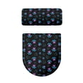 thumbnail image 2 of HELLHERO Stretch Toilet Cover Adjustable Elastic Edge Easy to Install Toilet Top Cover Set Universal Bathroom Home Comfort Stretchy Fabric U-Shaped, 2 of 8