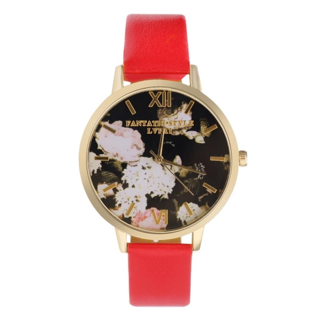 Reloj de de Analógico Analógico Cuero para Mujer jinwen Relojes de pulsera de cuarzo