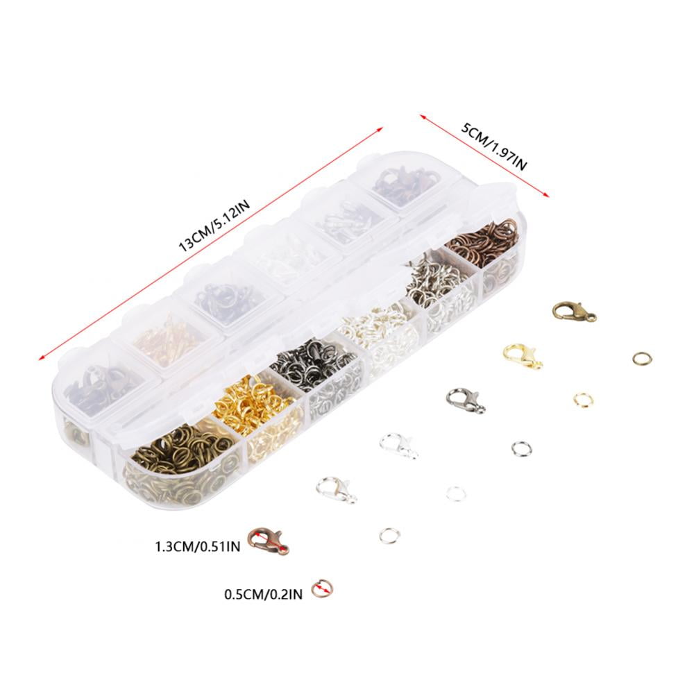LYUMO Lobster Clasp, DIY Lobster Clasp,DIY Accessories Jewelry Making Lobster Clasp Hooks for Necklace Bracelet Chain