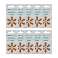 thumbnail image 2 of Power One Size 312, Hearing Aid Batteries Mercury-Free (60 Batteries) + Battery Keychain Kit, 2 of 6