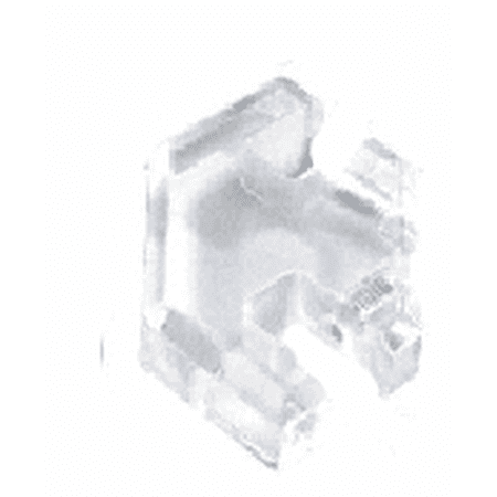 

CRL HGC212 Clear Acrylic 2-Way Heavy Glass Connector for 1/2 Glass