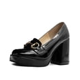 thumbnail image 3 of Zapatillas Wildcat 855 para Dama Elegantes Casuales Charol Negro, 3 of 6