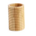 thumbnail image 1 of Hometrends Bamboo Ribbed Tumbler, 1 of 1
