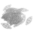 thumbnail image 3 of serony Filigree Decorative Metal DIY Hair Accessories Embellishments Silver Style 3, 3 of 9