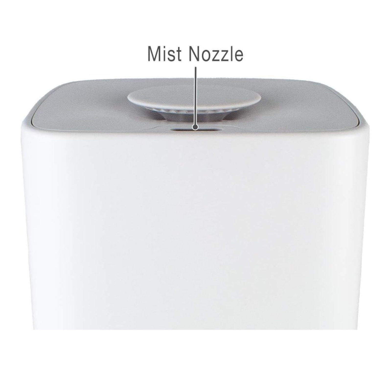 Humidifiers for Bedroom Convenient Oversized 4.5L Runs for 70 Hours for Large Room up to 400 Sq Ft Top Fill Cool Mist Humidifier Ideal for Baby Room and Plants MH-419, White, 1.2