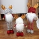 thumbnail image 4 of Decoración navideña - Elfo sueco - Altura ajustable - Papá Noel - Figuras navideñas de peluche de patas largas - Regalos para niños - Para vacaciones o fiestas Zhivalor ZYY-2395, 4 of 4