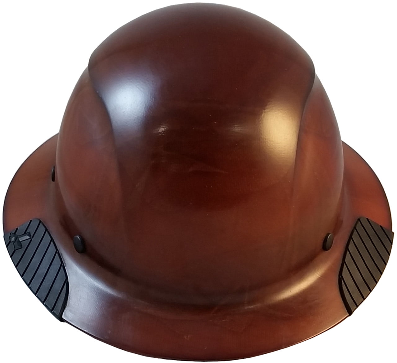 DAX Fiberglass Composite Hard Hat with Tote- Full Brim Natural Tan
