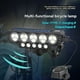 thumbnail image 3 of Luz Solar para Bicicleta con 20 LED y Bocina, Recargable, Linterna Delantera para Bicicleta de Montaña, Accesorios para Lámpara de Bicicleta., 3 of 5