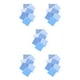 thumbnail image 3 of Bearachild 7 Uds Tela de Algodón Color Azul Diferentes Patrones Impresos, 3 of 6