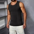 thumbnail image 2 of fatyb Mens Ribbed Knit Tank Tops Sleeveless Casual Tee Shirts Workout Summer Muscle Undershirt for Men, 2 of 4