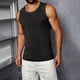 thumbnail image 1 of pstuiky Camiseta sin mangas para hombre, Camiseta deportiva ajustada de color liso para hombre, moderna, para tiempo libre y fitness Chaleco de hombre m, 1 of 4