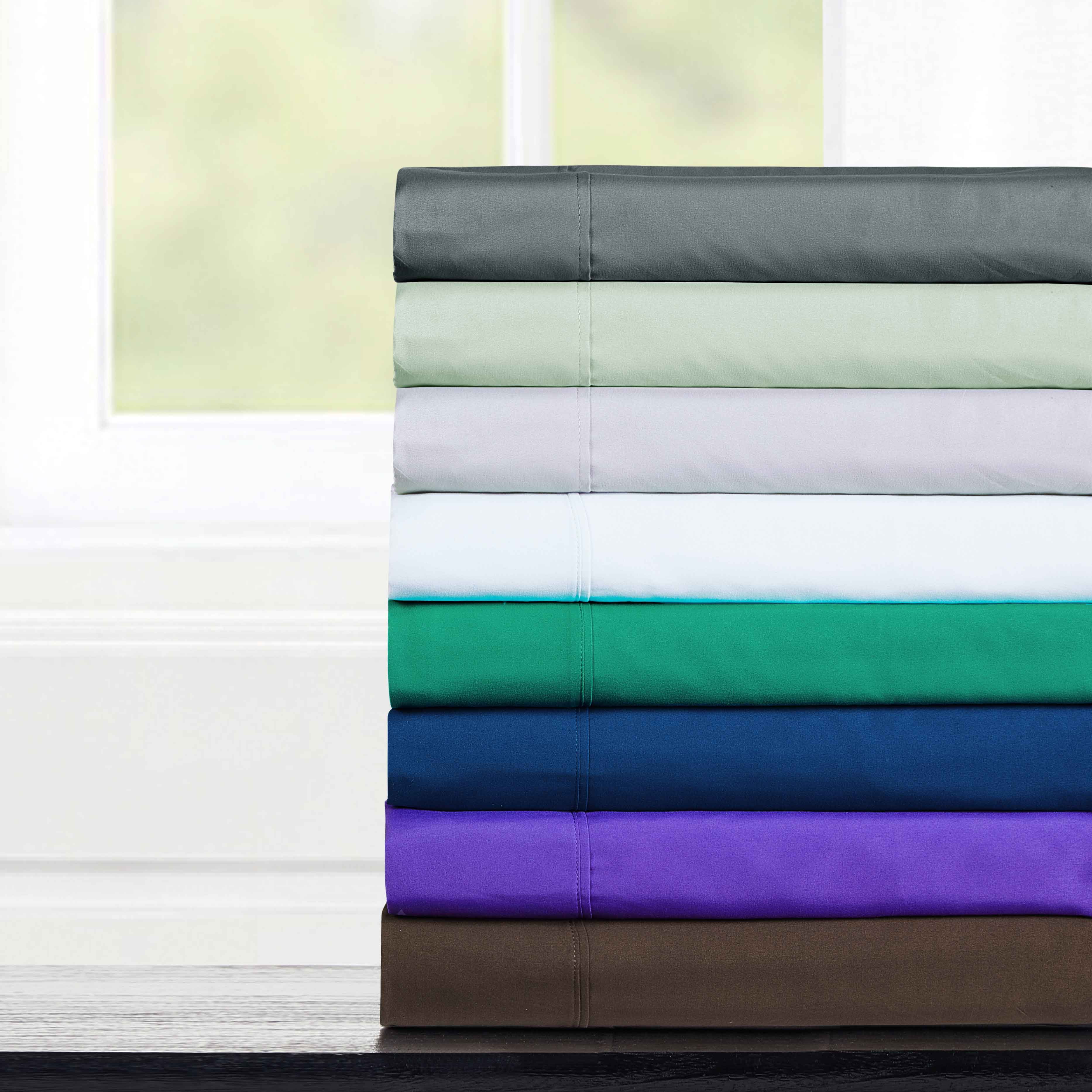 Bamboo 6-Piece Luxury Sheet Set - 14 Colors - Aqua - Cal King