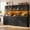 Black & Brown, variant on Homieasy 71'' Tall Farmhouse Pantry Cabinet with 6 Drawers and 12 Doors, 94.5'' Width 3-Piece Cupboard with Adjustable Shelves for Dining, Kitchen, Living Room, White & Brown