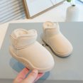 thumbnail image 6 of Mwjwdo Winter Baby Snow Boots Thick Short Tube Soft Sole Non-slip Toddler Shoes Casual Fashion Footwear Outdoor Use Perfect for Cold Weather Beige 16, 6 of 9