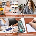 thumbnail image 5 of Multifunction Pocket Planner A7 Pu Leather Notepad Notebook, Mini Notebook With Pen, Commercial Agenda Multifunctional Notepad Business Office Notepad, 5 of 5