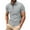 Gray, variant on Puntoco Summer tops Mens Polo Shirts with Pocket Cotton Short Sleeve Collared Shirt Moisture Wicking Golf Shirts 3-Button Shirts Wine XL(XL)