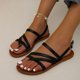 thumbnail image 1 of WILLBEST Sandalias Casuales De Punta Abierta Para Mujer, Diseño Cómodo Para Uso Diario Con Tacones De Bloque Medio, Adecuadas Para Primavera Y Verano., 1 of 9