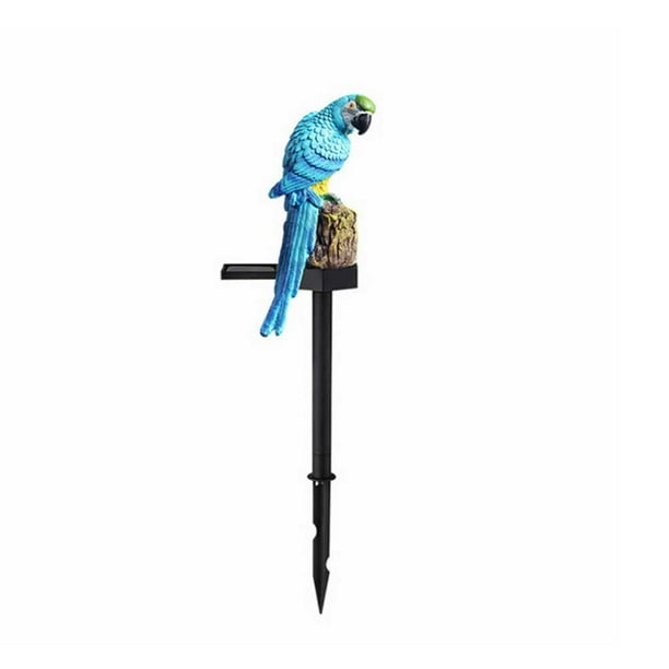 Monstrate Resina PP Solar Garden Light Simulación decorativa IP65 Impermeable alimentada Cute Outdoor Lawn Park Yard Ground Lamp Iluminación y accesorios Azul Monstrate HA073093-01