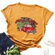 thumbnail image 3 of Camiseta de algodón con cuello redondo y estampado navideño de 2019 para mujer, manga corta, Wish Ebay Amazon Compras transfronterizas, 3 of 4