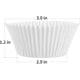 thumbnail image 4 of Forros Naturales Estándar Para Cupcakes, 500 Unidades, Sin Olor, De Grado Alimenticio Y A Prueba De Grasa, Papel Para Hornear, Color Blanco Jormftte WMXL-296, 4 of 6