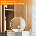 thumbnail image 5 of Triani 300Pcs Cabinet Bumpers 0.39*0.11 Sound Dampening Adhesive Transparent Rubber Pads Feet Clear Adhesive Pads for Drawers Glass Tops Small Furniture, 5 of 7