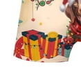 thumbnail image 5 of Merry Christmas Santa German Shorthaired Pointer Scarf Twinkling Lights Xmas Holiday All Over Print Boxer Briefs Underwear for Men Dad GSP Lover Dog Gift - 00022, 5 of 6