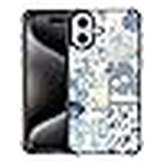 for iPhone 16 Plus Case, Beach Blue Collage Coast Design, All-Round Protection Shockproof Anti-Scratches TPU Cover, Cases for Woman Man, Full Body Protective Cover, Shockproof, Slim Phone Case